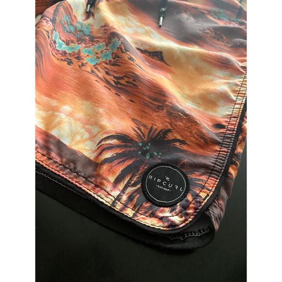 RIPCURL Sunset Beach Theme Boardshorts Mens sz 34 - Picture 5 of 11